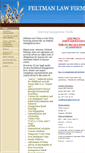 Mobile Screenshot of feltmanlaw.com